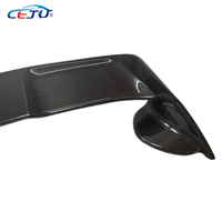 Lèvre de coffre arrière en fibre de carbone ABS pour Mitsubishi Lancer X GSR EX GT Evolution 10 LS ES CF Sedan 2008-2019