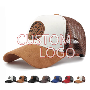 High Quality 5 Panel Travel Mesh Baseball Cap <b>Men</b> Fitted Embroidery Trucker <b>Hat</b> Fashion Casual Adjustable Spring <b>Summer</b> - Product Image 2