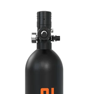 SMACO nokta Oxygen_Tanks su şişeleri spor açık oyun alanı ekipmanları tüplü dalış fiyat oksijen silindiri 1L tüplü regülatör