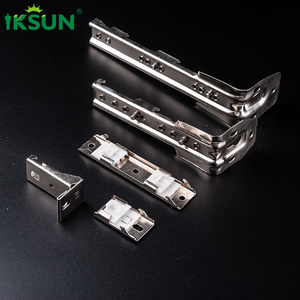 Joser Hotel Hospital Installation au plafond Tringle à rideau en aluminium flexible et pliable avec support de coureurs - Product Image 6