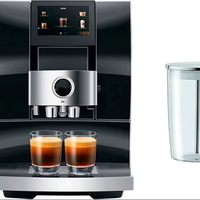 Machine à café entièrement automatique de qualité supérieure Z10 en aluminium avec batterie, contrôlée par application, alimentée par l'énergie solaire et électrique pour les hôtels
