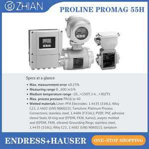E+H en Stock, Medidor de Flujo Sanitario Promag 55H Original de Endress Hauser a Precio Competitivo - Product Image 3