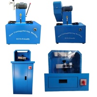 Machine de découpe et de dénudage de flexibles hydrauliques en caoutchouc à 4 couches, de 1/4 à 2 pouces, avec moteur, sans poussière