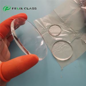 FELIX Fenêtres en verre de quartz JGS1 optique rondes ou carrées résistantes aux hautes températures - Product Image 3