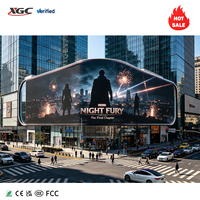Pantalla LED para Exteriores P6, Panel LED de 320*160 mm, Pantalla LED Impermeable de Ahorro de Energía, Pantalla de Fondo para Publicidad Comercial