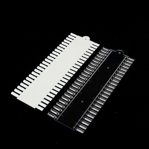 48 Color Display Chart <b>Plastic</b> Nail Polish Gel Card Salon Manicure Nail Art Palette Practice Showing Tool Stand Board Holder - Product Image 3