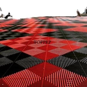 Plancher de garage en plastique PP Verrouillage parking LOTS Carreaux de sol - Product Image 5