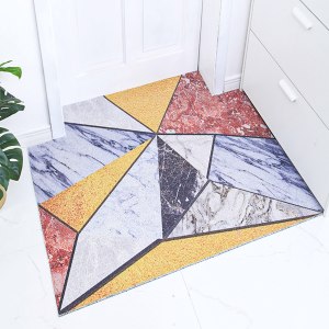 Có thể giặt lối vào cửa Mat Trung Quốc Hot Bán Chất lượng cao không trượt không thấm nước PVC miễn phí động vật in hiện đại hình chữ nhật Máy làm - Product Image 3