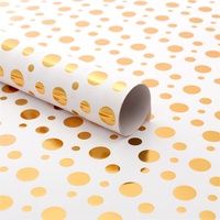Rouleau de papier d'emballage cadeau personnalisé imprimé à la mode prix usine