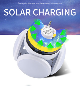 Affichage de puissance extérieure <span class=keywords><strong>camping</strong></span> solaire d'urgence éclairage étanche tente rechargeable led lanternes de recherche <span class=keywords><strong>camping</strong></span> lumières lampe - Product Image 3