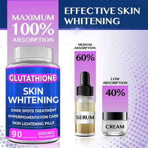 Vendita a caldo <span class=keywords><strong>L</strong></span> glutatione 5000mg Halal Soft Gel capsule per adulti prodotto di bellezza per la cura della pelle sbiancante OEM Private Label - Product Image 3