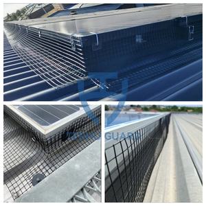 Pannello solare zincato maglia uccello 1.0mm Dia 8 pollici resistente UV a lunga durata piccione deterrente per pannelli solari - Product Image 1