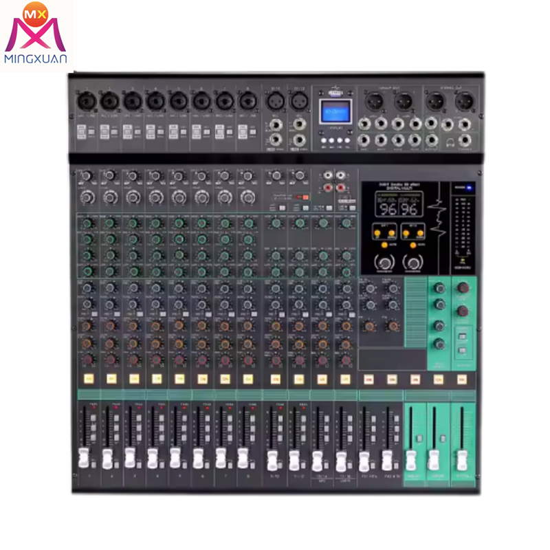 Аудио микшер MP3 функция воспроизведения dj 16 каналов микшерная консоль Профессиональный цифровой