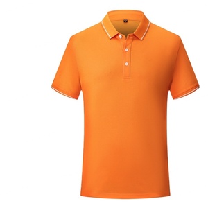 Camiseta de Golf Personalizada con Logotipo para Hombre, Color Sólido, Tejida, 100% Algodón, Manga Corta, Transpirable, Servicio OEM - Product Image 5
