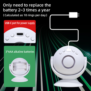 Kho phù hợp linh hoạt PIR <span class=keywords><strong>c</strong></span>ảm biến chuyển động báo động điều khiển từ xa <span class=keywords><strong>c</strong></span>ửa nhập kêu vang với an ninh <span class=keywords><strong>c</strong></span>ảnh báo & dingdong chuông <span class=keywords><strong>c</strong></span>ửa - Product Image 5