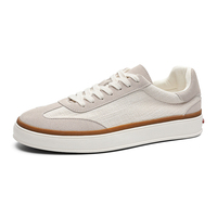 Chaussures de skate basses en lin pour hommes, respirantes et décontractées, personnalisables avec logo – Vente en gros