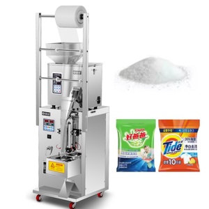 Machine d'emballage de poudre à lessive, application multi-industrielle, remplissage, revêtement, bonbons, tabac, textiles, produits, plastique, scellage arrière - Product Image 1