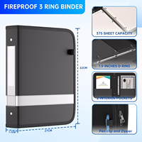 A4 Trading Organizer Münz binder Album buch Feuerfester und wasserdichter Ringo rdner für Trainings karten mit reflektieren dem Streifen