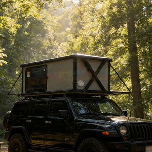 Tente de toit rigide pour voiture, coque entièrement en aluminium, diagonale 4x4, tente de toit en aluminium pour camping, pour SUV et véhicules - Product Image 6