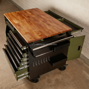 Nouveau produit, armoire à outils durable pour l'utilisation <span class=keywords><strong>en</strong></span> usine et le <span class=keywords><strong>rangement</strong></span> des outils, établi d'atelier, chariot à 10 tiroirs, armoires <span class=keywords><strong>de</strong></span> <span class=keywords><strong>rangement</strong></span> d'outils - Product Image 1