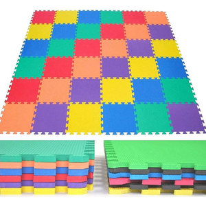 Chống trượt không độc hại trẻ em trong nhà phòng tập thể dục hoạt động ghép hình bộ nhớ bọt 1.2cm độ dày mềm chơi lồng vào nhau gạch bé câu đố phòng tập thể dục mat - Product Image 5