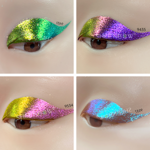 <span class=keywords><strong>Poudre</strong></span> de pigment pour fard à paupières Sheenbow, effet métallique, caméléon, multichrome, avec changement de couleur en fonction de l'angle de vision - Product Image 1