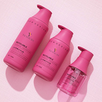 Bouteille en plastique carrée personnalisée de grande capacité PET 300 ml 500 ml 750 ml avec pompe pour cosmétiques, shampoing, lotion pour le corps, après-shampoing, soins de la peau
