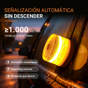 Luce di Emergenza ExtraStar V16, Segnalatore Auto con Geolocalizzazione GPS Approvato DGT, Impermeabile IP54 e Visibilità a 360°, 1 Pezzo - Product Image 3