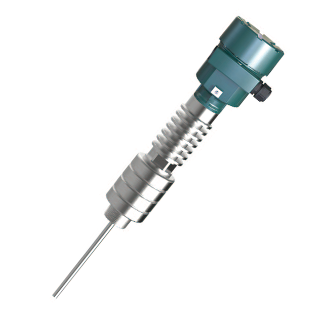 4-20mA Guided Wave Radar Level Transmitter Pulse Radar Level Meter with DN100 PN16 Flange for High Temperature High Pressure