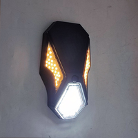 Luces Solares LED para Pared de Exterior de 360 Grados, Impermeables, con Sensor, Diseño de Spider-Man, Regulable, Iluminación Solar de 3 Lados para Jardín