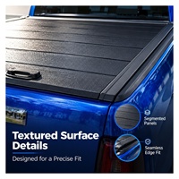 Couverture de benne de camionnette en aluminium rigide rétractable avec volet roulant, compatible avec Chevrolet Colorado 5 pieds de large