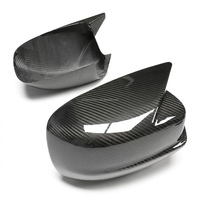 Coque de rétroviseur en fibre de carbone sèche style M - À coller pour Dodge Charger 2015-2023