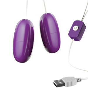 USB Charged Female Masturbator Silent Double Jump with Frequency Conversion <b>Vibrators</b> Sex Toys for Women - Product Image 1
