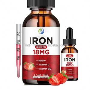 Ausreson - Suplemento de Vitamina C con Hierro de Marca Propia, 60 ml, Gotas Orales de Hierro, Gotas de Hierro para Mujeres - Product Image 2