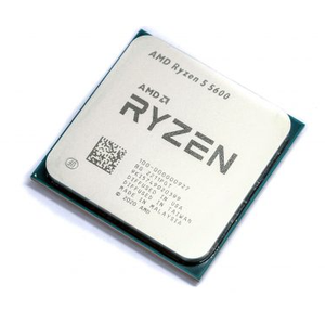 Processeur AMD Ryzen 5 5600 6 cœurs 12 threads débloqué pour PC de bureau gaming avec <span class=keywords><strong>socket</strong></span> <span class=keywords><strong>AM4</strong></span>, fréquence de base 3,7 GHz et fréquence boost 4,4 GHz - Product Image 1