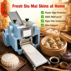 Máquina Eléctrica para Envolver Siu Mai, Prensa para Piel de Dim Sum, 3000-3600 Piezas/h, para Cocina Doméstica y Restaurantes Yum Cha - Product Image 4