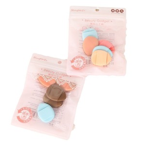 Éponge de maquillage ShangMeiEr en forme de goutte d'eau, éponge naturelle pour fond de teint liquide, utilisation humide ou sèche - Product Image 4