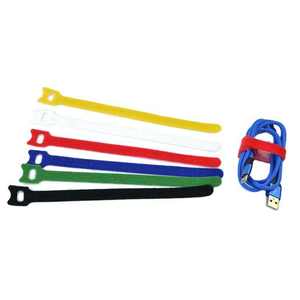 نايلون قفل الفيلكرو ربط الكابل وحلقة حزام الكابل التعادل حزام السرج مشبك مخصص الفيلكرو - Product Image 4