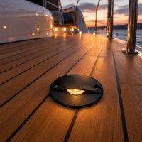 Lumière de courtoisie LED extérieure marine pour paillasse de cabine, pont, camping-car, bateau, yacht, sol et escalier
