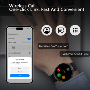 V19 Thép Không Gỉ <span class=keywords><strong>Bluetooth</strong></span> Cuộc Gọi Smartwatch <span class=keywords><strong>Android</strong></span> <span class=keywords><strong>IOS</strong></span> Vòng Tròn Điện Thoại Chống Thấm Nước Thông Minh Đồng Hồ Đeo Thiết Bị Nhà Sản Xuất 2025 - Product Image 3