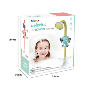 Jouets de <span class=keywords><strong>bain</strong></span> pour enfants, vente chaude 2021, éléphant électrique, animal suceur, pomme de douche électrique, pluie pour enfants, jouets de <span class=keywords><strong>bain</strong></span> - Product Image 6