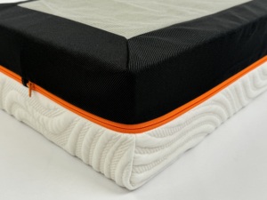 3D Air Jacquard Fabric <strong>Mattress</strong> Cover Deep Pocket <strong>Zippered</strong> Encasement Waterproof All-Season <strong>Protector</strong> for Hospital Home Use - Product Image 2