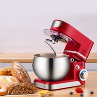 Robot pâtissier électrique de grande capacité 1000W pour la maison, machine à pétrir la pâte, pizza, gâteau, pain, mélangeur alimentaire, robot de cuisine pour boulangerie
