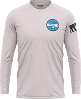 Chemises à manches longues Dry Fit personnalisées pour hommes, ajoutez votre logo, impression avant et arrière, protection solaire anti-UV personnalisée