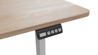 Bureau de travail électrique réglable en hauteur, économique, à moteur unique, en acier, ergonomique, pour position assise ou debout