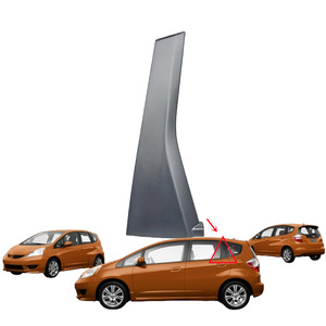 Panel de moldura del pilar de la puerta trasera del Honda Fit 72721-TF0-003 72761-TF0-003 Cubierta exterior de plástico para la zona de la manija de la puerta del coche - Product Image 4