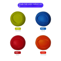 Boules d'eau en silicone à remplissage rapide et compressibles pour les combats d'eau des enfants – Idéales pour l'été !