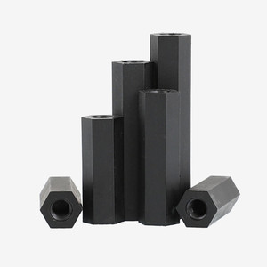 M2 M2.5 M3 M4 M5 M6 Black Nylon Hex <b>Standoff</b> Spacer Fastener Plastic Motherboard <b>Standoff</b> Manufacturer Supply - Product Image 5
