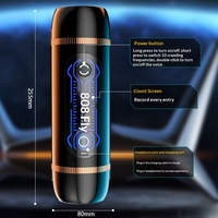 Coupe de masturbation électrique entièrement automatique vibrante avec son et lumière éblouissante, masturbateur masculin, jouet sexuel pour homme