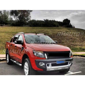 กระจังหน้ารถยนต์แบบ LED สำหรับรถแข่ง ชุดแต่งกระจังหน้า สำหรับ FORD Ranger T6 ปี 2012-2014 อะไหล่ภายนอก - Product Image 4